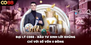 Đại Lý CO88 - Đầu Tư Sinh Lời Khủng Chỉ Với Số Vốn 0 Đồng
